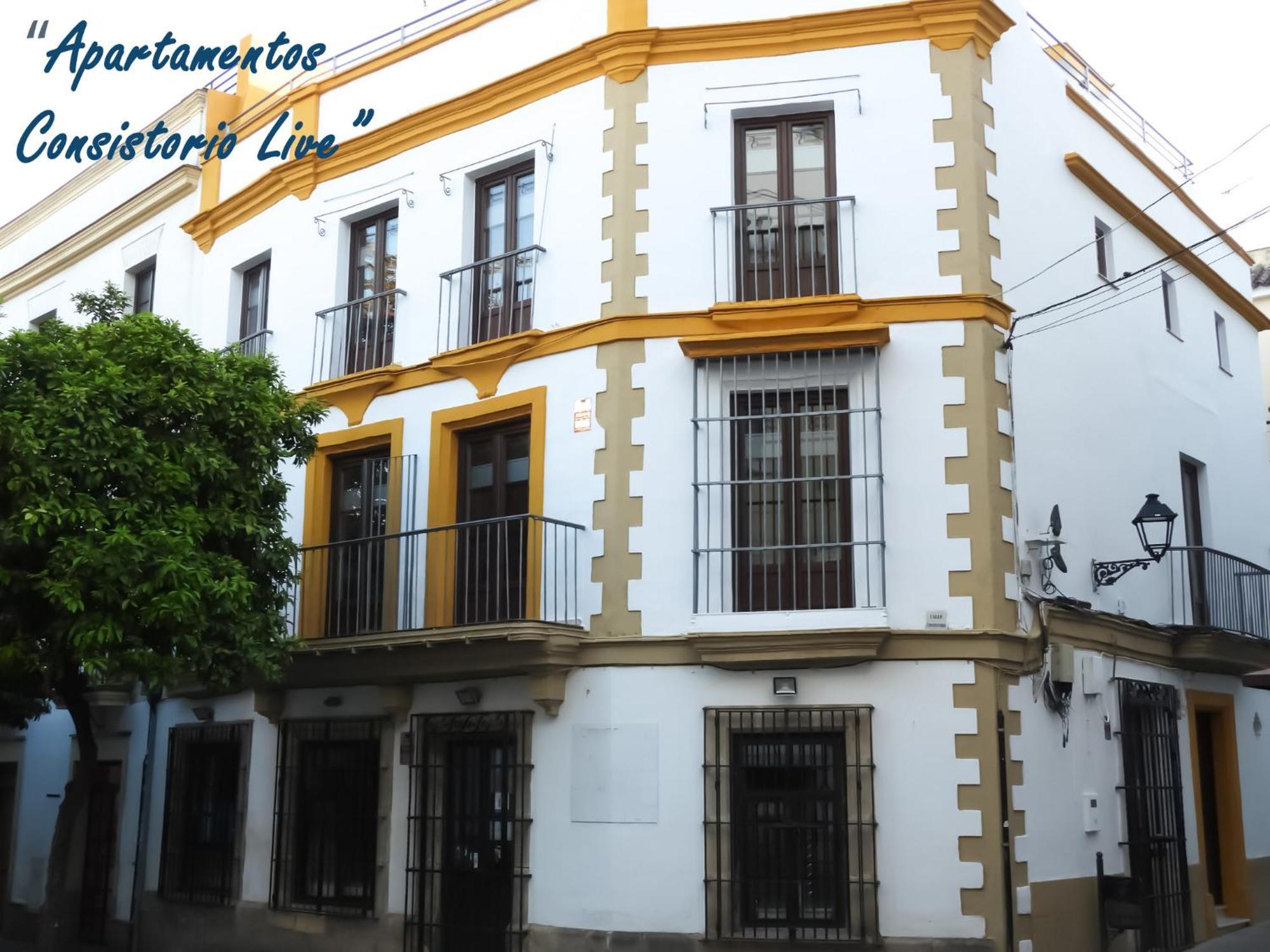 Apartamentos Consistorio Live Jerez de la Frontera Eksteriør bilde