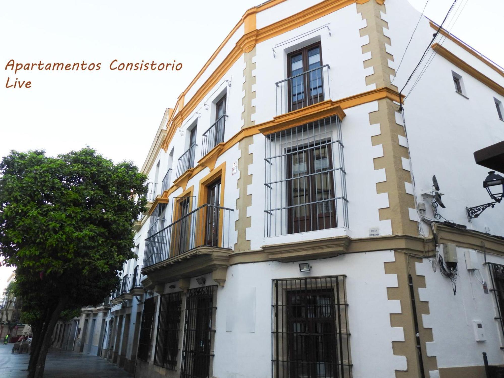 Apartamentos Consistorio Live Jerez de la Frontera Eksteriør bilde